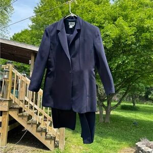 Style & Co Navy Blue 2 piece Classic Suit(Jacket and slacks)